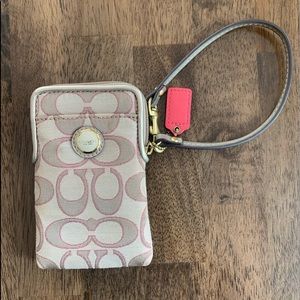 Coach Wristlet Wallet